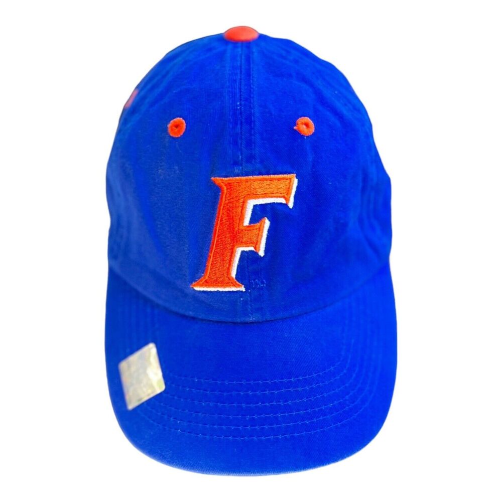 Captivating Headgear NCAA  Florida Gators Embroidered Blue (Orange) Hat.